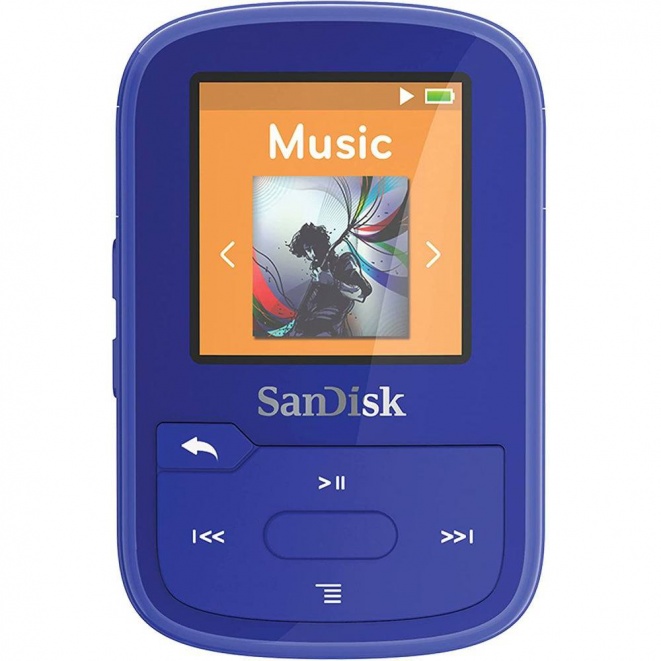 SanDisk Clip Sport Plus MP3 Player 32GB Blue